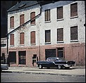 [227 Views of Buildings and Brooklyn Bridge for Fortune Article "On the Waterfront"], Walker Evans (American, St. Louis, Missouri 1903–1975 New Haven, Connecticut), Color film transparency