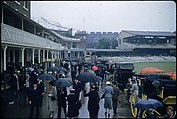 [65 Views of Eton vs. Harrow Cricket Match, London, for Sports Illustrated Article], Walker Evans (American, St. Louis, Missouri 1903–1975 New Haven, Connecticut), Color film transparency