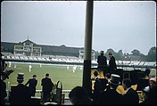 [65 Views of Eton vs. Harrow Cricket Match, London, for Sports Illustrated Article], Walker Evans (American, St. Louis, Missouri 1903–1975 New Haven, Connecticut), Color film transparency