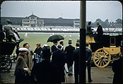 [65 Views of Eton vs. Harrow Cricket Match, London, for Sports Illustrated Article], Walker Evans (American, St. Louis, Missouri 1903–1975 New Haven, Connecticut), Color film transparency