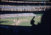 [19 Views of Baseball Game, Giants vs. Phillies, at the Polo Grounds, New York, for Sports Illustrated Article], Walker Evans (American, St. Louis, Missouri 1903–1975 New Haven, Connecticut), Color film transparency