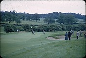 [366 Views of British Golf Courses Including Pinehurst, St. Andrews, Scotland (1956), and Hartsbourne, England (1954) for Sports Illustrated Article, "St. Andrews," July 1, 1957], Walker Evans (American, St. Louis, Missouri 1903–1975 New Haven, Connecticut), Color film transparency