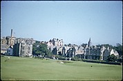 [366 Views of British Golf Courses Including Pinehurst, St. Andrews, Scotland (1956), and Hartsbourne, England (1954) for Sports Illustrated Article, "St. Andrews," July 1, 1957], Walker Evans (American, St. Louis, Missouri 1903–1975 New Haven, Connecticut), Color film transparency