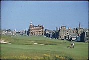 [366 Views of British Golf Courses Including Pinehurst, St. Andrews, Scotland (1956), and Hartsbourne, England (1954) for Sports Illustrated Article, "St. Andrews," July 1, 1957], Walker Evans (American, St. Louis, Missouri 1903–1975 New Haven, Connecticut), Color film transparency