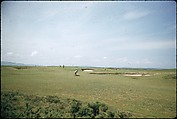 [366 Views of British Golf Courses Including Pinehurst, St. Andrews, Scotland (1956), and Hartsbourne, England (1954) for Sports Illustrated Article, "St. Andrews," July 1, 1957], Walker Evans (American, St. Louis, Missouri 1903–1975 New Haven, Connecticut), Color film transparency