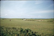 [366 Views of British Golf Courses Including Pinehurst, St. Andrews, Scotland (1956), and Hartsbourne, England (1954) for Sports Illustrated Article, "St. Andrews," July 1, 1957], Walker Evans (American, St. Louis, Missouri 1903–1975 New Haven, Connecticut), Color film transparency