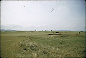 [366 Views of British Golf Courses Including Pinehurst, St. Andrews, Scotland (1956), and Hartsbourne, England (1954) for Sports Illustrated Article, "St. Andrews," July 1, 1957], Walker Evans (American, St. Louis, Missouri 1903–1975 New Haven, Connecticut), Color film transparency