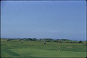 [366 Views of British Golf Courses Including Pinehurst, St. Andrews, Scotland (1956), and Hartsbourne, England (1954) for Sports Illustrated Article, "St. Andrews," July 1, 1957], Walker Evans (American, St. Louis, Missouri 1903–1975 New Haven, Connecticut), Color film transparency