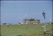 [366 Views of British Golf Courses Including Pinehurst, St. Andrews, Scotland (1956), and Hartsbourne, England (1954) for Sports Illustrated Article, "St. Andrews," July 1, 1957], Walker Evans (American, St. Louis, Missouri 1903–1975 New Haven, Connecticut), Color film transparency