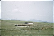 [366 Views of British Golf Courses Including Pinehurst, St. Andrews, Scotland (1956), and Hartsbourne, England (1954) for Sports Illustrated Article, "St. Andrews," July 1, 1957], Walker Evans (American, St. Louis, Missouri 1903–1975 New Haven, Connecticut), Color film transparency