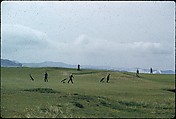 [366 Views of British Golf Courses Including Pinehurst, St. Andrews, Scotland (1956), and Hartsbourne, England (1954) for Sports Illustrated Article, "St. Andrews," July 1, 1957], Walker Evans (American, St. Louis, Missouri 1903–1975 New Haven, Connecticut), Color film transparency