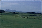 [366 Views of British Golf Courses Including Pinehurst, St. Andrews, Scotland (1956), and Hartsbourne, England (1954) for Sports Illustrated Article, "St. Andrews," July 1, 1957], Walker Evans (American, St. Louis, Missouri 1903–1975 New Haven, Connecticut), Color film transparency