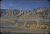 [210 Landscape Views from Train Window: "California Zephyr Train Trip" and "Chicago Train Trip"], Walker Evans (American, St. Louis, Missouri 1903–1975 New Haven, Connecticut), Color film transparency