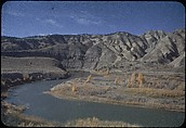 [210 Landscape Views from Train Window: "California Zephyr Train Trip" and "Chicago Train Trip"], Walker Evans (American, St. Louis, Missouri 1903–1975 New Haven, Connecticut), Color film transparency