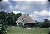 [56 Architectural Studies, Including Views of the San Francisco Palace of Fine Arts, Ann Merts House, and Hale House, Springs, New York], Walker Evans (American, St. Louis, Missouri 1903–1975 New Haven, Connecticut), Color film transparency