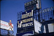 [83 Views of Billboards in Times Square, New York], Walker Evans (American, St. Louis, Missouri 1903–1975 New Haven, Connecticut), Color film transparency