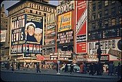[83 Views of Billboards in Times Square, New York], Walker Evans (American, St. Louis, Missouri 1903–1975 New Haven, Connecticut), Color film transparency