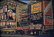 [83 Views of Billboards in Times Square, New York], Walker Evans (American, St. Louis, Missouri 1903–1975 New Haven, Connecticut), Color film transparency