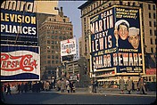 [83 Views of Billboards in Times Square, New York], Walker Evans (American, St. Louis, Missouri 1903–1975 New Haven, Connecticut), Color film transparency