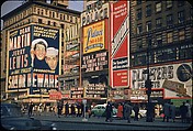 [83 Views of Billboards in Times Square, New York], Walker Evans (American, St. Louis, Missouri 1903–1975 New Haven, Connecticut), Color film transparency