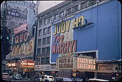 [83 Views of Billboards in Times Square, New York], Walker Evans (American, St. Louis, Missouri 1903–1975 New Haven, Connecticut), Color film transparency