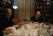[34 Interior Views of Wine Tasting at the Century Club, New York], Walker Evans (American, St. Louis, Missouri 1903–1975 New Haven, Connecticut), Color film transparency