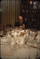 [34 Interior Views of Wine Tasting at the Century Club, New York], Walker Evans (American, St. Louis, Missouri 1903–1975 New Haven, Connecticut), Color film transparency