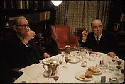 [34 Interior Views of Wine Tasting at the Century Club, New York], Walker Evans (American, St. Louis, Missouri 1903–1975 New Haven, Connecticut), Color film transparency
