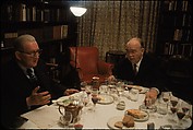 [34 Interior Views of Wine Tasting at the Century Club, New York], Walker Evans (American, St. Louis, Missouri 1903–1975 New Haven, Connecticut), Color film transparency