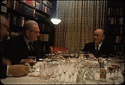 [34 Interior Views of Wine Tasting at the Century Club, New York], Walker Evans (American, St. Louis, Missouri 1903–1975 New Haven, Connecticut), Color film transparency