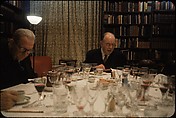 [34 Interior Views of Wine Tasting at the Century Club, New York], Walker Evans (American, St. Louis, Missouri 1903–1975 New Haven, Connecticut), Color film transparency