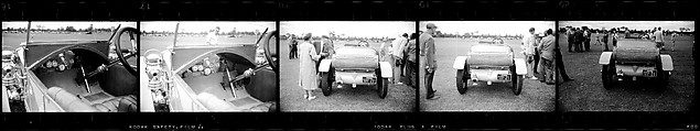 [30 Studies of Rolls-Royce Automobiles at Owners' Club Meeting in Montreal, Commissioned by Fortune Magazine for 