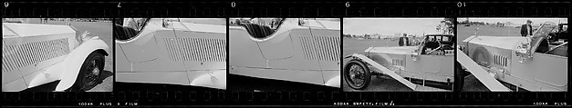 [30 Studies of Rolls-Royce Automobiles at Owners' Club Meeting in Montreal, Commissioned by Fortune Magazine for 