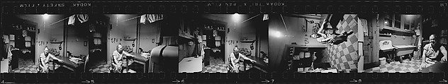 [823 Views and Studies of Urban and Rural Poverty, Commissioned by Fortune Magazine for "People and Places in Trouble", Published March 1961, With Related Personal Snapshots Showing Robert Frank, Mary Frank, Eleanor Clark, and Isabelle Evans], Walker Evans (American, St. Louis, Missouri 1903–1975 New Haven, Connecticut), Film negative