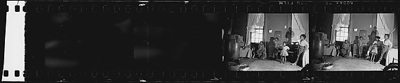 [823 Views and Studies of Urban and Rural Poverty, Commissioned by Fortune Magazine for "People and Places in Trouble", Published March 1961, With Related Personal Snapshots Showing Robert Frank, Mary Frank, Eleanor Clark, and Isabelle Evans], Walker Evans (American, St. Louis, Missouri 1903–1975 New Haven, Connecticut), Film negative