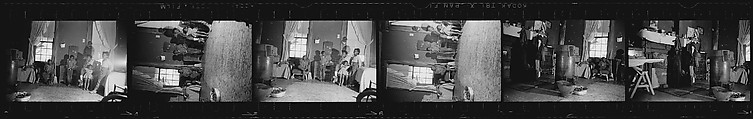 [823 Views and Studies of Urban and Rural Poverty, Commissioned by Fortune Magazine for "People and Places in Trouble", Published March 1961, With Related Personal Snapshots Showing Robert Frank, Mary Frank, Eleanor Clark, and Isabelle Evans], Walker Evans (American, St. Louis, Missouri 1903–1975 New Haven, Connecticut), Film negative