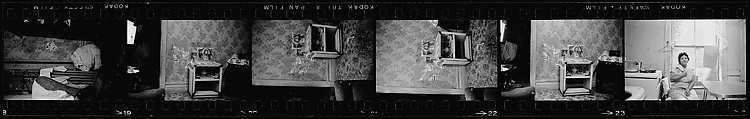 [823 Views and Studies of Urban and Rural Poverty, Commissioned by Fortune Magazine for "People and Places in Trouble", Published March 1961, With Related Personal Snapshots Showing Robert Frank, Mary Frank, Eleanor Clark, and Isabelle Evans], Walker Evans (American, St. Louis, Missouri 1903–1975 New Haven, Connecticut), Film negative
