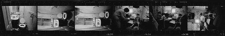 [823 Views and Studies of Urban and Rural Poverty, Commissioned by Fortune Magazine for "People and Places in Trouble", Published March 1961, With Related Personal Snapshots Showing Robert Frank, Mary Frank, Eleanor Clark, and Isabelle Evans], Walker Evans (American, St. Louis, Missouri 1903–1975 New Haven, Connecticut), Film negative
