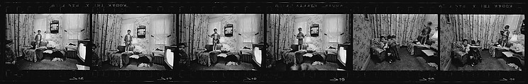 [823 Views and Studies of Urban and Rural Poverty, Commissioned by Fortune Magazine for "People and Places in Trouble", Published March 1961, With Related Personal Snapshots Showing Robert Frank, Mary Frank, Eleanor Clark, and Isabelle Evans], Walker Evans (American, St. Louis, Missouri 1903–1975 New Haven, Connecticut), Film negative