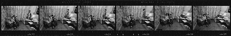[823 Views and Studies of Urban and Rural Poverty, Commissioned by Fortune Magazine for "People and Places in Trouble", Published March 1961, With Related Personal Snapshots Showing Robert Frank, Mary Frank, Eleanor Clark, and Isabelle Evans], Walker Evans (American, St. Louis, Missouri 1903–1975 New Haven, Connecticut), Film negative
