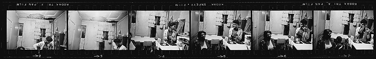 [823 Views and Studies of Urban and Rural Poverty, Commissioned by Fortune Magazine for "People and Places in Trouble", Published March 1961, With Related Personal Snapshots Showing Robert Frank, Mary Frank, Eleanor Clark, and Isabelle Evans], Walker Evans (American, St. Louis, Missouri 1903–1975 New Haven, Connecticut), Film negative