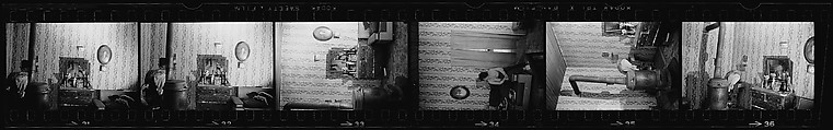 [823 Views and Studies of Urban and Rural Poverty, Commissioned by Fortune Magazine for "People and Places in Trouble", Published March 1961, With Related Personal Snapshots Showing Robert Frank, Mary Frank, Eleanor Clark, and Isabelle Evans], Walker Evans (American, St. Louis, Missouri 1903–1975 New Haven, Connecticut), Film negative