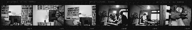 [823 Views and Studies of Urban and Rural Poverty, Commissioned by Fortune Magazine for "People and Places in Trouble", Published March 1961, With Related Personal Snapshots Showing Robert Frank, Mary Frank, Eleanor Clark, and Isabelle Evans], Walker Evans (American, St. Louis, Missouri 1903–1975 New Haven, Connecticut), Film negative