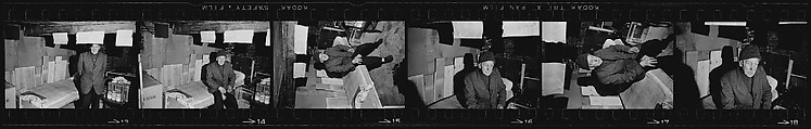 [823 Views and Studies of Urban and Rural Poverty, Commissioned by Fortune Magazine for "People and Places in Trouble", Published March 1961, With Related Personal Snapshots Showing Robert Frank, Mary Frank, Eleanor Clark, and Isabelle Evans], Walker Evans (American, St. Louis, Missouri 1903–1975 New Haven, Connecticut), Film negative