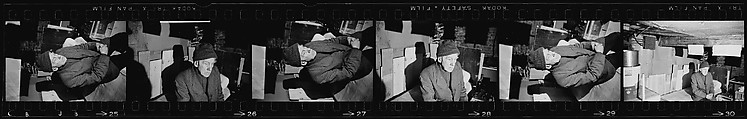 [823 Views and Studies of Urban and Rural Poverty, Commissioned by Fortune Magazine for "People and Places in Trouble", Published March 1961, With Related Personal Snapshots Showing Robert Frank, Mary Frank, Eleanor Clark, and Isabelle Evans], Walker Evans (American, St. Louis, Missouri 1903–1975 New Haven, Connecticut), Film negative