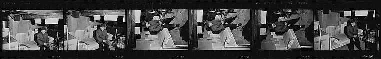 [823 Views and Studies of Urban and Rural Poverty, Commissioned by Fortune Magazine for "People and Places in Trouble", Published March 1961, With Related Personal Snapshots Showing Robert Frank, Mary Frank, Eleanor Clark, and Isabelle Evans], Walker Evans (American, St. Louis, Missouri 1903–1975 New Haven, Connecticut), Film negative