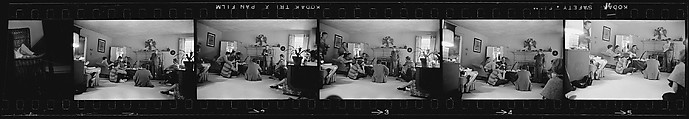 [823 Views and Studies of Urban and Rural Poverty, Commissioned by Fortune Magazine for "People and Places in Trouble", Published March 1961, With Related Personal Snapshots Showing Robert Frank, Mary Frank, Eleanor Clark, and Isabelle Evans], Walker Evans (American, St. Louis, Missouri 1903–1975 New Haven, Connecticut), Film negative
