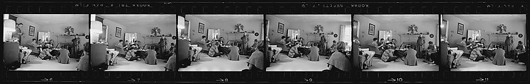 [823 Views and Studies of Urban and Rural Poverty, Commissioned by Fortune Magazine for "People and Places in Trouble", Published March 1961, With Related Personal Snapshots Showing Robert Frank, Mary Frank, Eleanor Clark, and Isabelle Evans], Walker Evans (American, St. Louis, Missouri 1903–1975 New Haven, Connecticut), Film negative