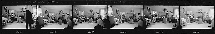 [823 Views and Studies of Urban and Rural Poverty, Commissioned by Fortune Magazine for "People and Places in Trouble", Published March 1961, With Related Personal Snapshots Showing Robert Frank, Mary Frank, Eleanor Clark, and Isabelle Evans], Walker Evans (American, St. Louis, Missouri 1903–1975 New Haven, Connecticut), Film negative