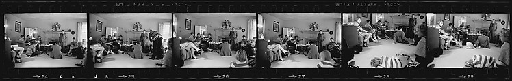 [823 Views and Studies of Urban and Rural Poverty, Commissioned by Fortune Magazine for "People and Places in Trouble", Published March 1961, With Related Personal Snapshots Showing Robert Frank, Mary Frank, Eleanor Clark, and Isabelle Evans], Walker Evans (American, St. Louis, Missouri 1903–1975 New Haven, Connecticut), Film negative
